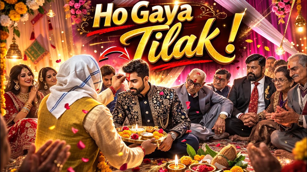 Bhai Ka Tilak Poojan Ho Gaya! 🥥 | Tilak Ceremony & Mehendi Night 🌿 | Humne Lagayi Mehendi 💃