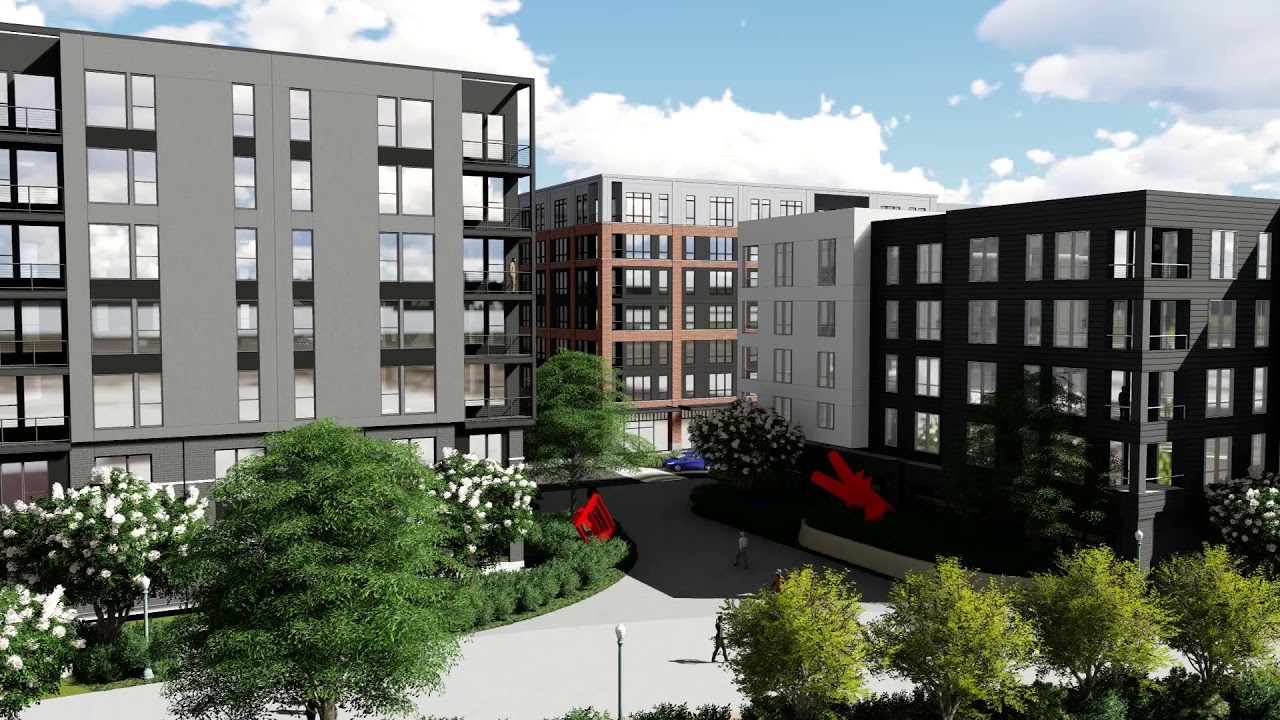 Emeryville Sherwin-Williams Development fly-through