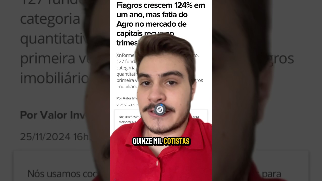 FIAGROS SEGUEM CRESCENDO COM ALTO DIVIDEND YIELD