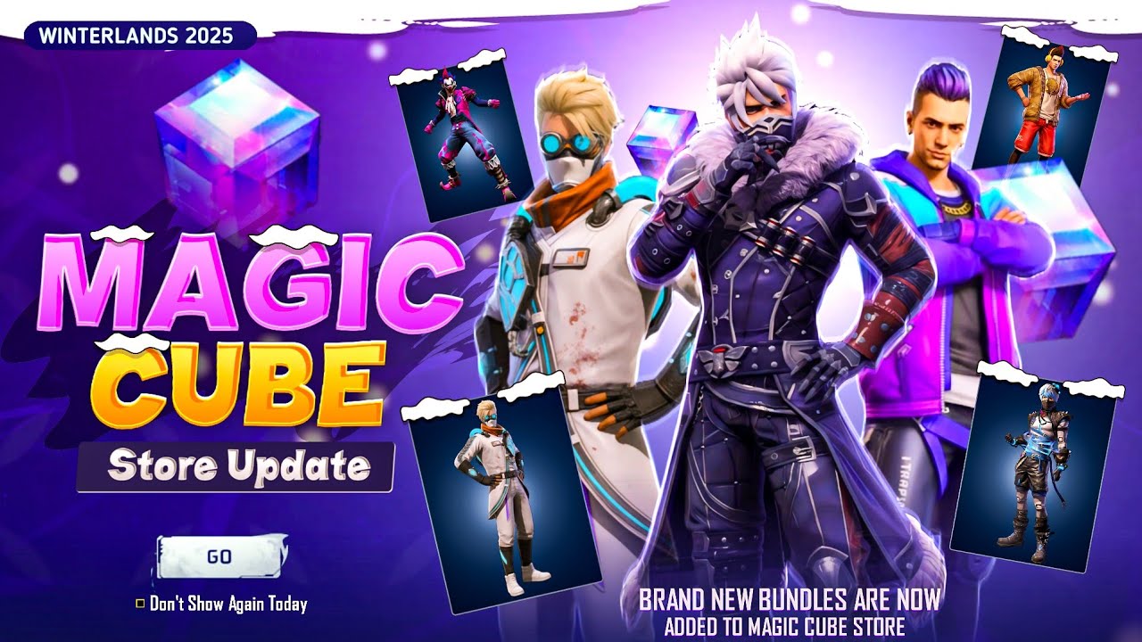 Winter Special Magic Cube Store Update🔥🥳|Next Magic Cube Bundle | Free Fire New Event | ff new event