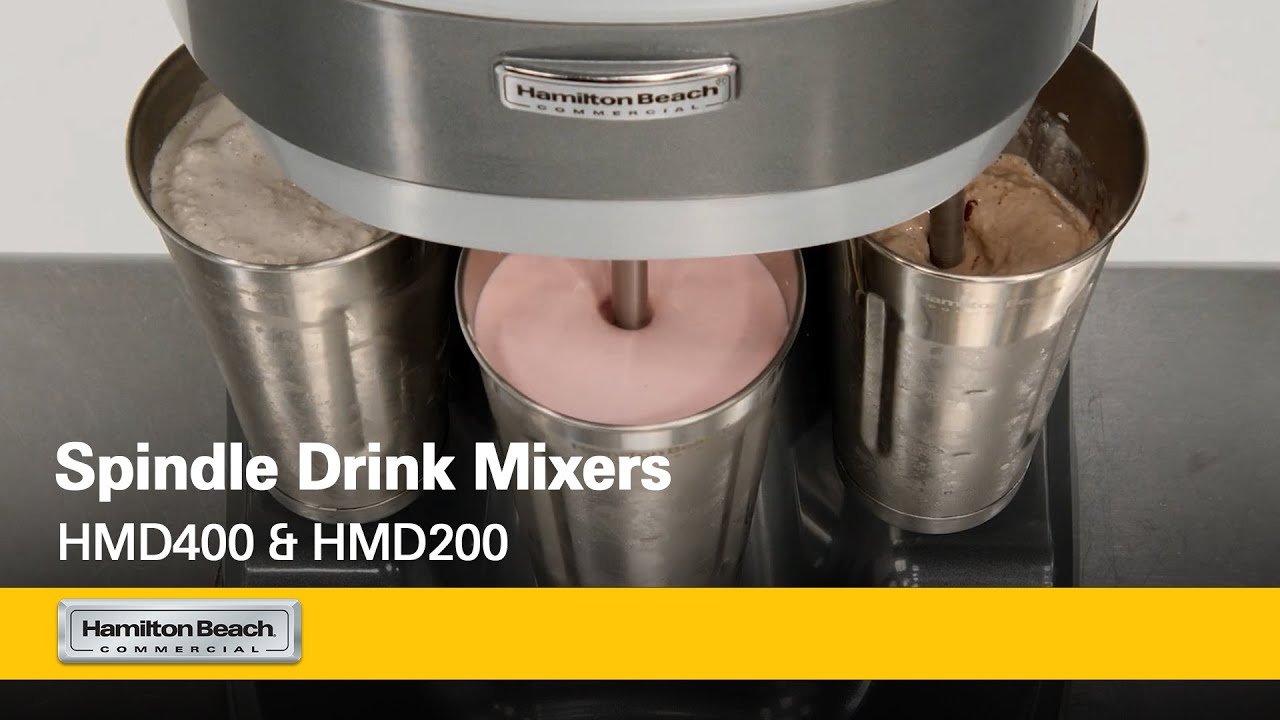 Spindle Drink Mixers | Hamilton Beach Commercial® | Iconic - for milkshakes | HMD400 & HMD200 Series