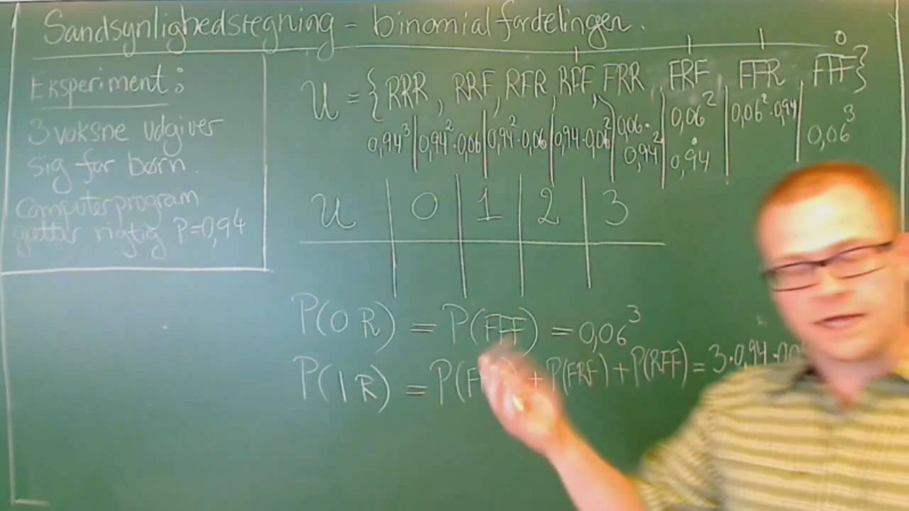 sandsynlighed 2 Forandret udfaldsrum