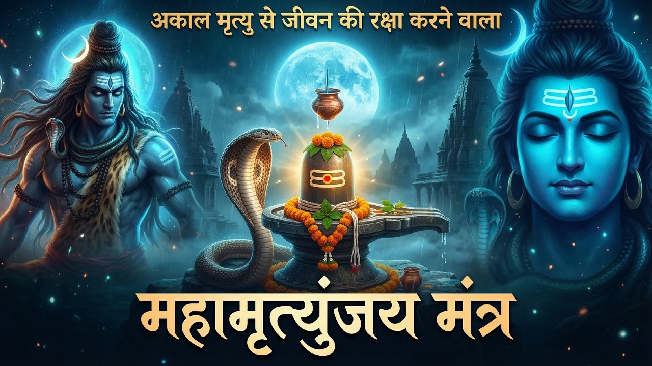 Mahamrityunjaya Mantra | महामृत्युंजय मंत्र | Om Tryambakam Yajamahe | Shiv Maha Mantra, Shiv Bhajan