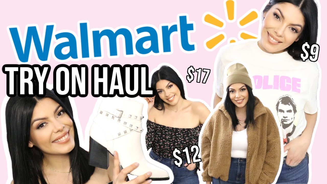 HUGE WALMART TRY ON CLOTHING HAUL 2021