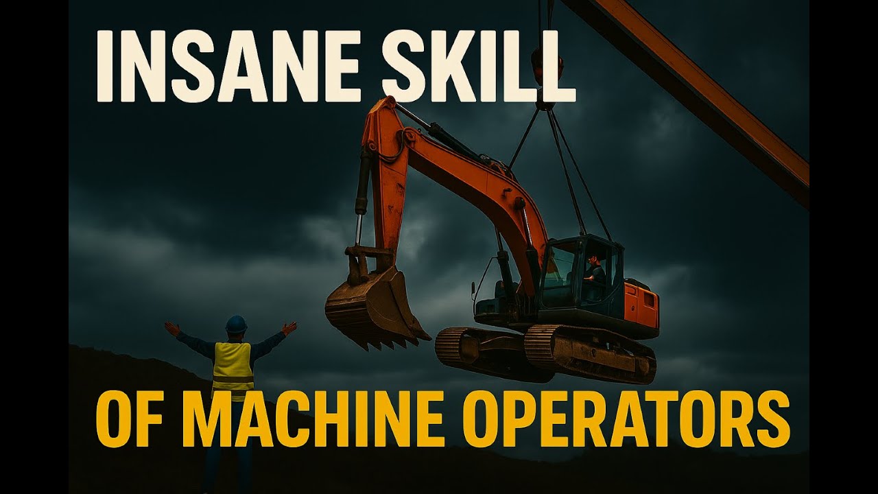 MIND-BLOWING Heavy Equipment Operator Skills