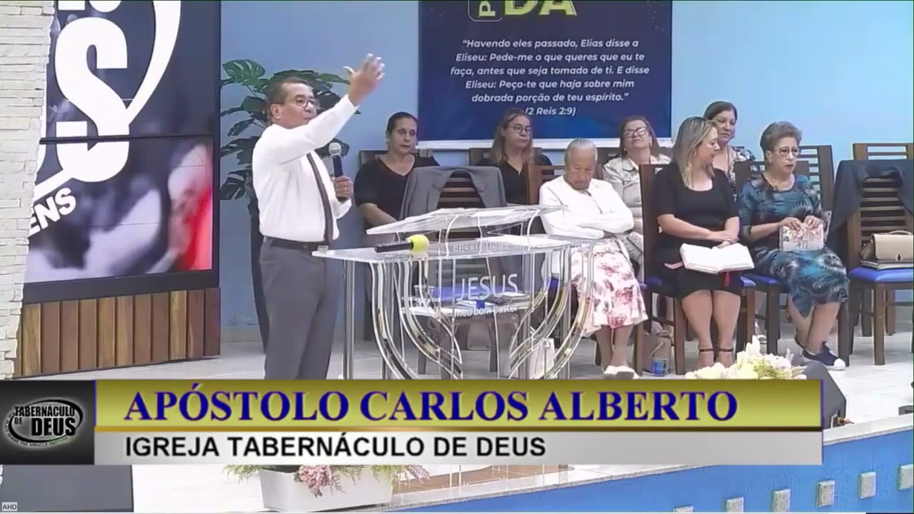 DEUS VAI PROVER NA SUA VIDA * APÓSTOLO CARLOS ALBERTO * TABERNÁCULO DE DEUS