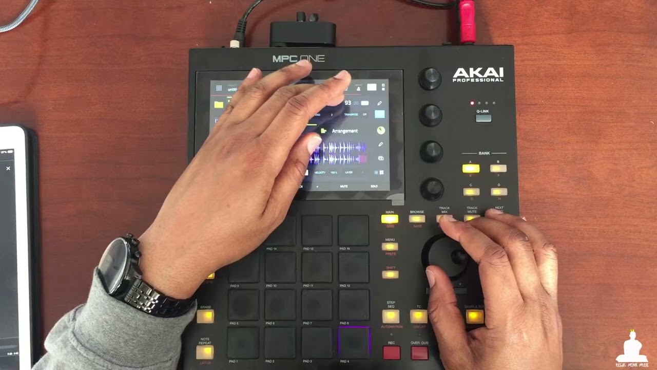 A bossa nova boom bap beat cook on the MPC One
