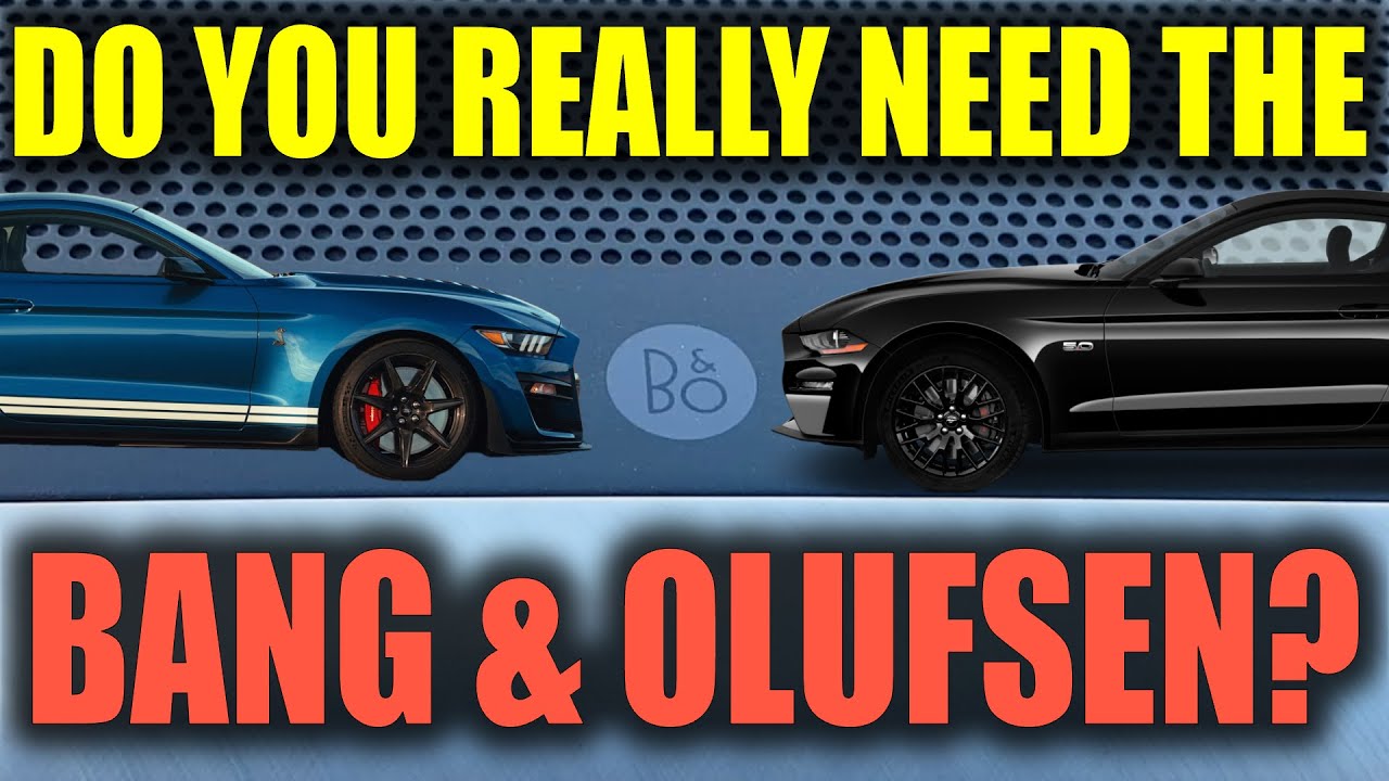 Bang & Olufsen Stereo vs.  Stock in Mustang (GT, GT350, GT500, Bullitt) Review