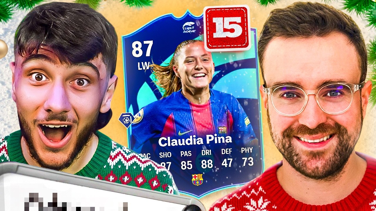 POTM CLAUDIA PINA SQUAD BUILDER SHOWDOWN!!! FC26 Advent Calendar 15 vs Danny Aarons