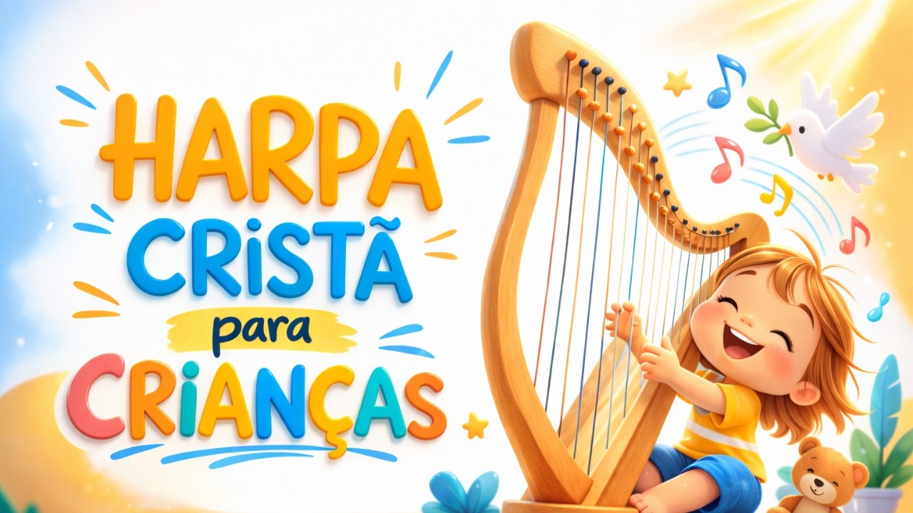 HARPA CRISTÃ PARA CRIANÇAS – VERSÃO INFANTIL | Hinos que Tocam o Coração