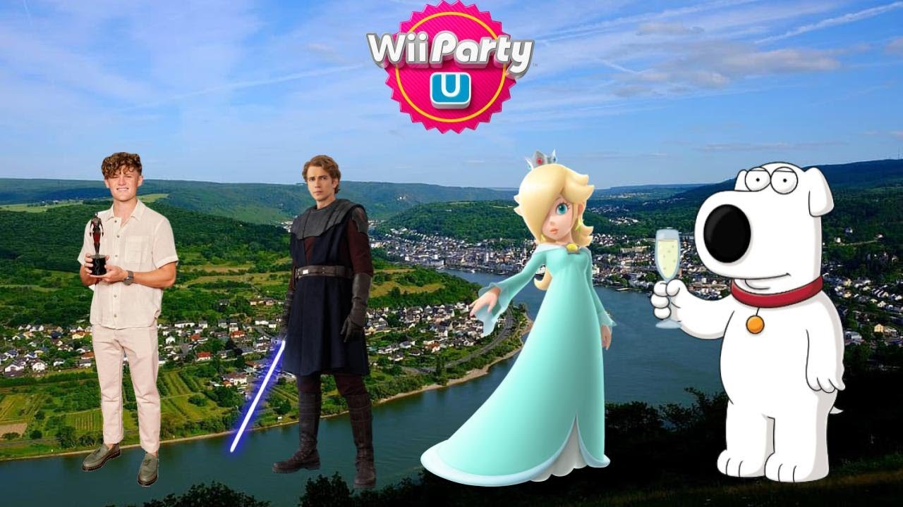 Wii Party U - The Balldozer - Ryan Vs Anakin Vs Rosalina Vs Brian (Ep. 23)