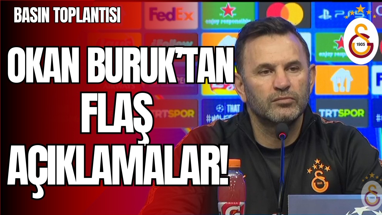Okan Buruk'tan Flaş Açıklamalar! Basın Toplantısı!