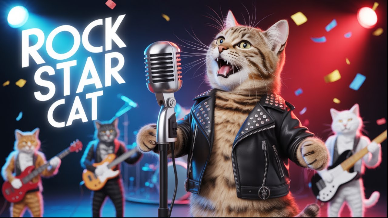 Cat Band Live Performance | Coco Jamboo