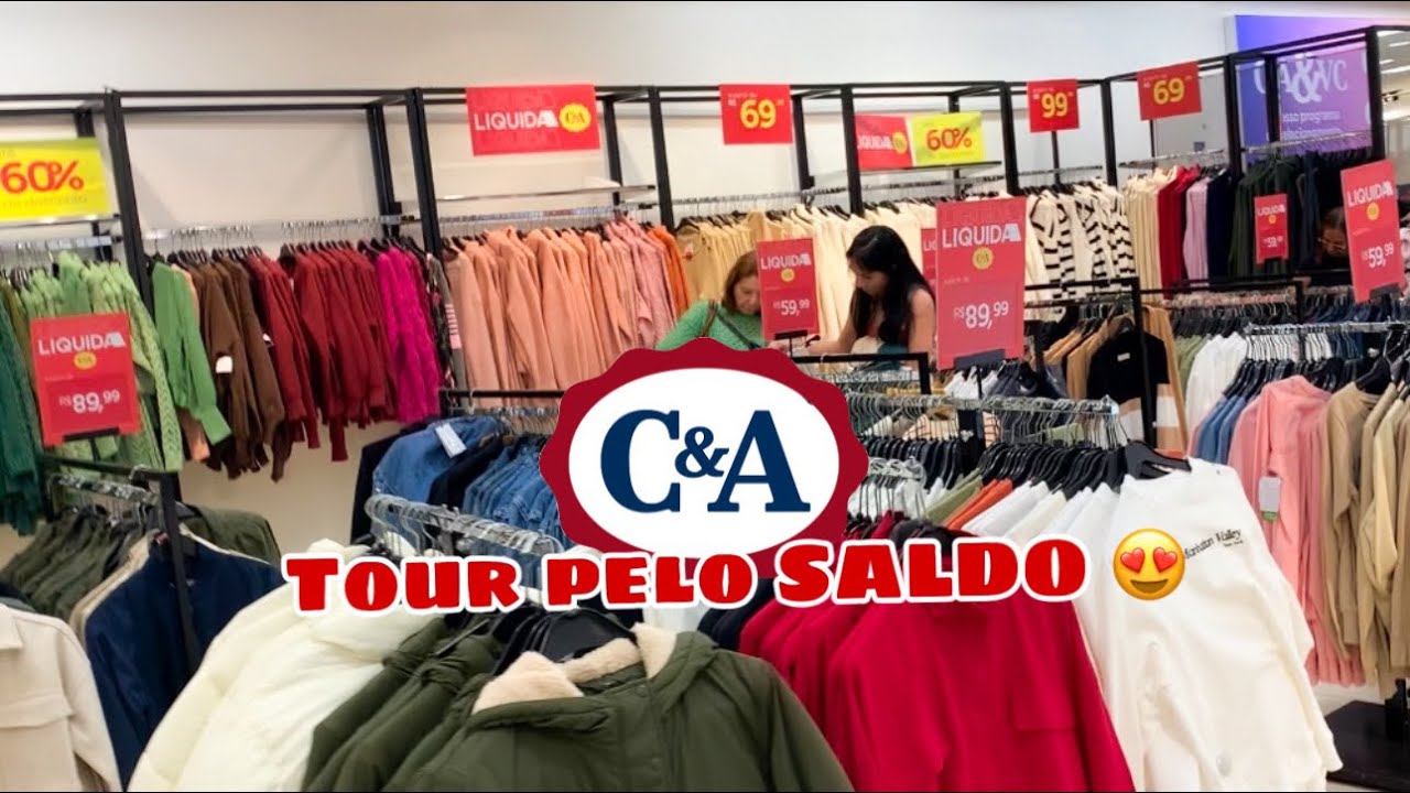 TOUR PELO SALDO DA C&A - ROUPAS E CALÇADOS DE OUTONO/INVERNO JUNHO 2024 | Debora Freitas