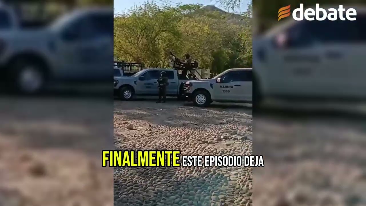 ¡Tensión en Sinaloa! El momento exacto en que fuerzas federales retuvieron a Mónica Zambada.