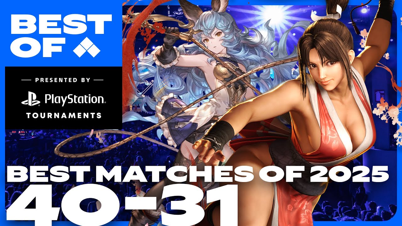 Evo’s Top 50 Matches of 2025: 40 - 31 | Presented By PlayStation Tournaments