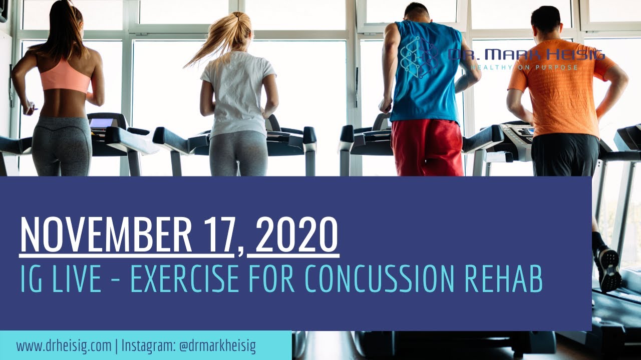 Nov 17 - Exercise for Concussion Recovery