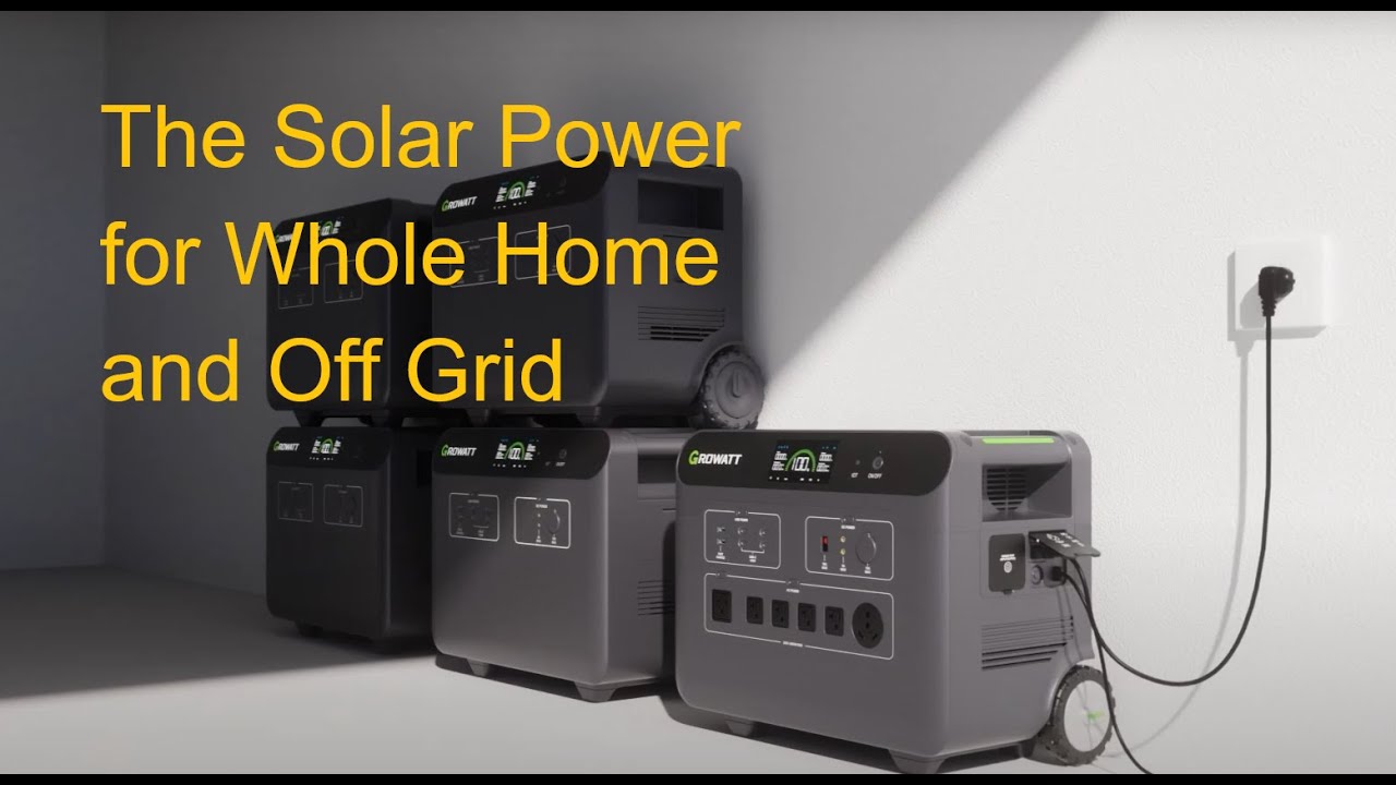 Most Powerful Solar Generator? Growatt HELIOS 3600 Portable Power Station Review