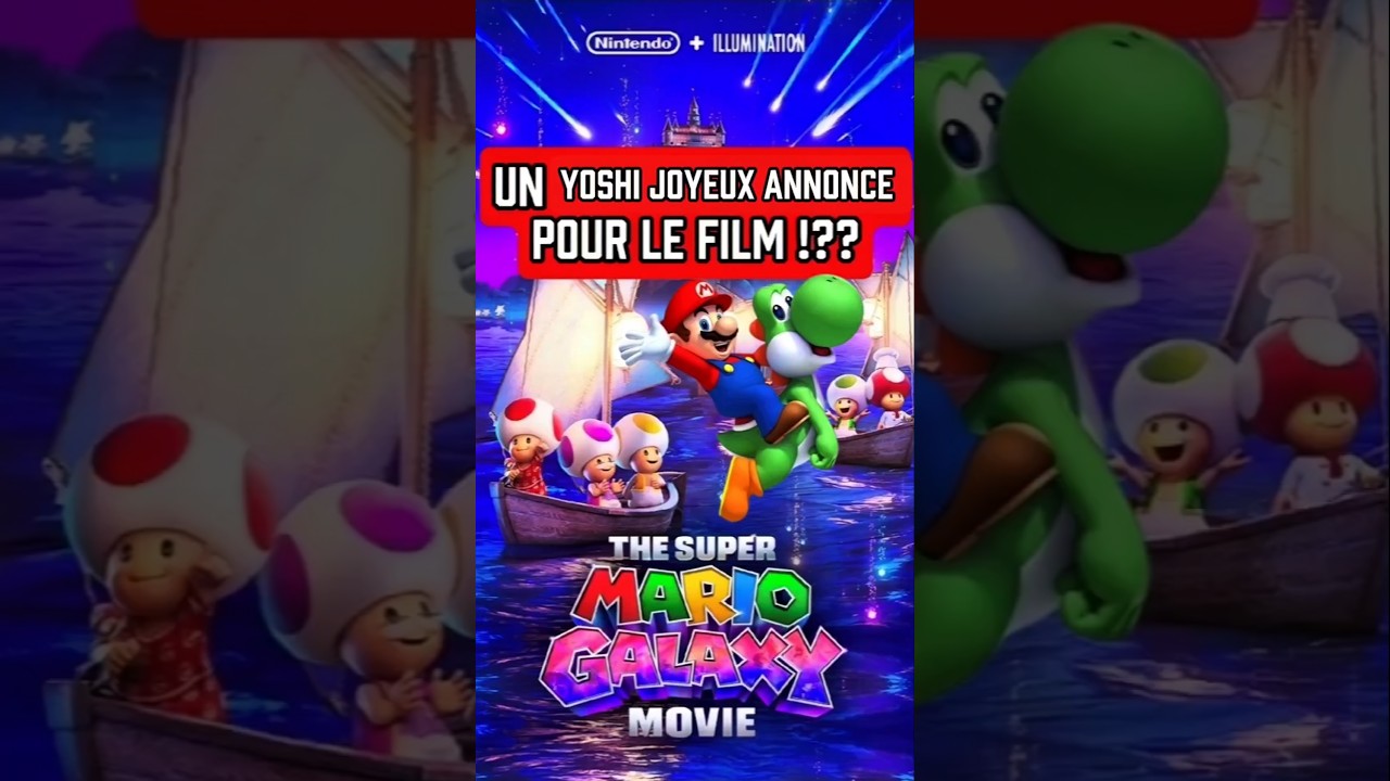SUPER MARIO GALAXY LE FILM POUR 2026 !!? 