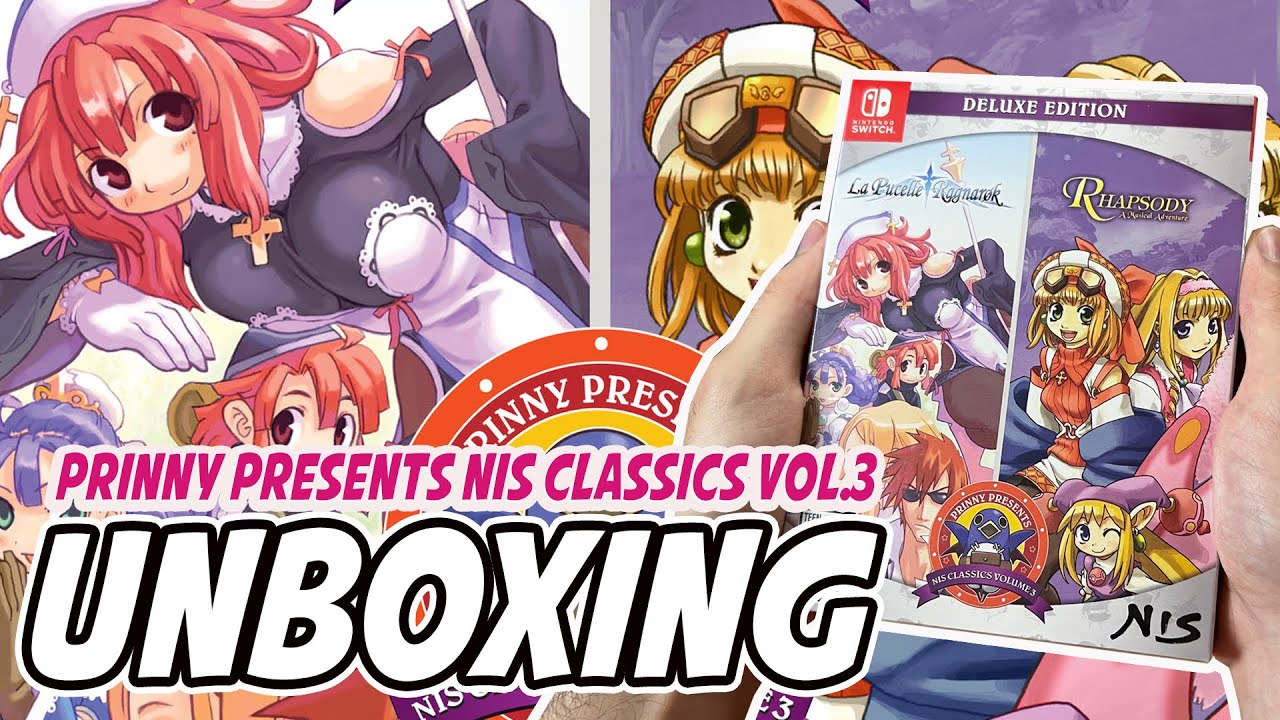 Prinny Presents NIS Classics Vol.3  Deluxe Edition (Nintendo Switch) Unboxing