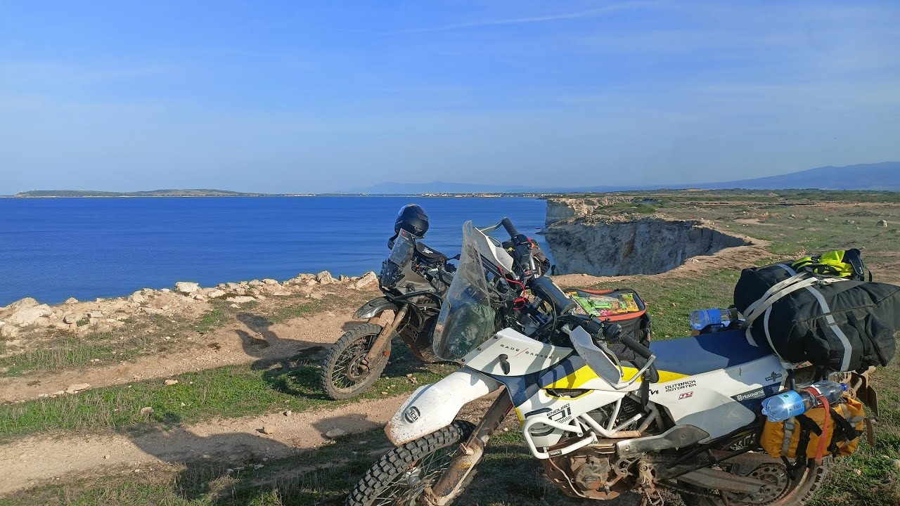 TET Sardegna 1500km 6days Sardynia Husqvarna 701 Yamaha Tenere 700