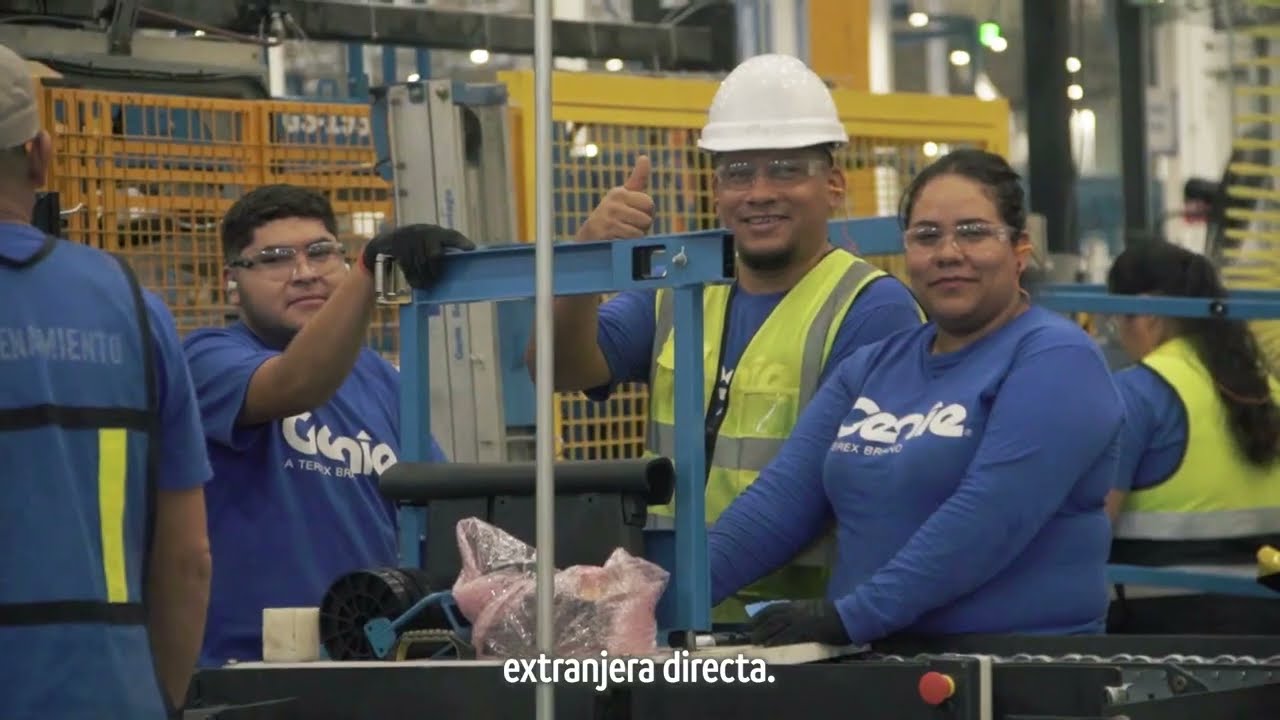 Gran inversión de la empresa Terex Genie  para expandir su planta en Ciénega de Flores.