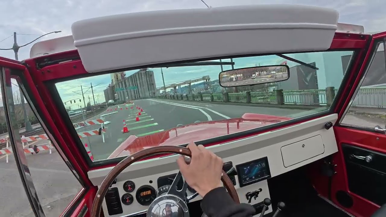 1975 Ford Bronco 302 POV Test Drive