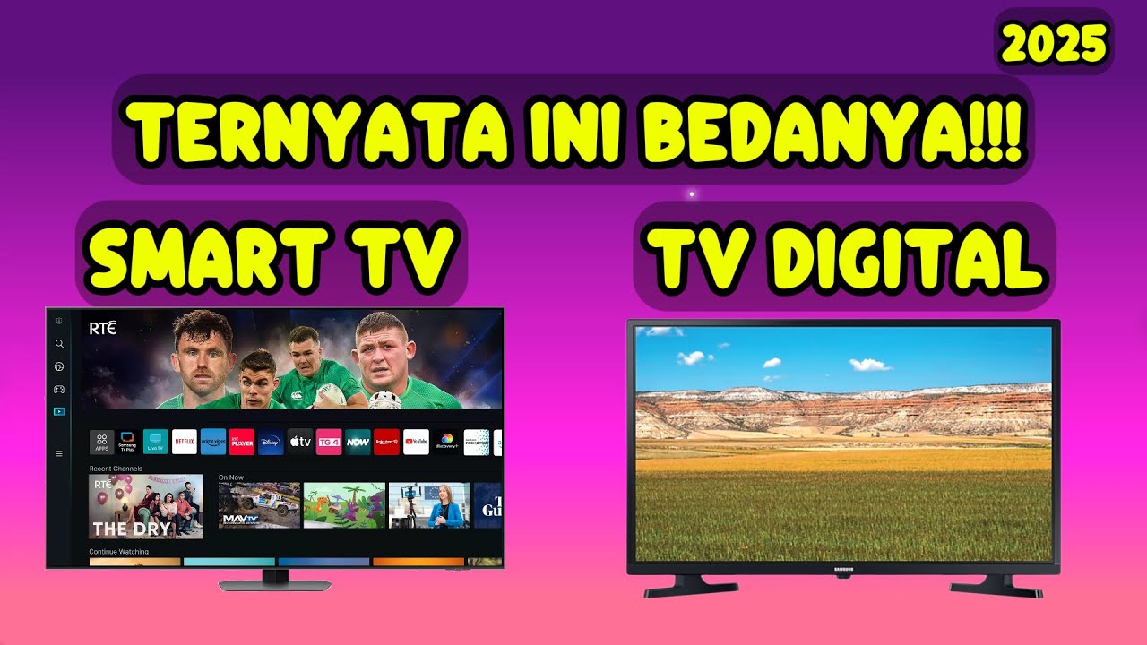 Perbedaan TV Digital & Smart TV