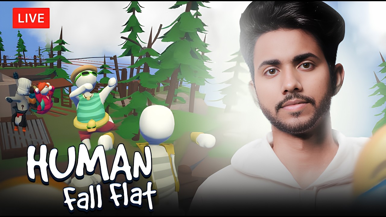 Human Fall Flat Heavy Gameplay😂| Group Gam with Astra Verde