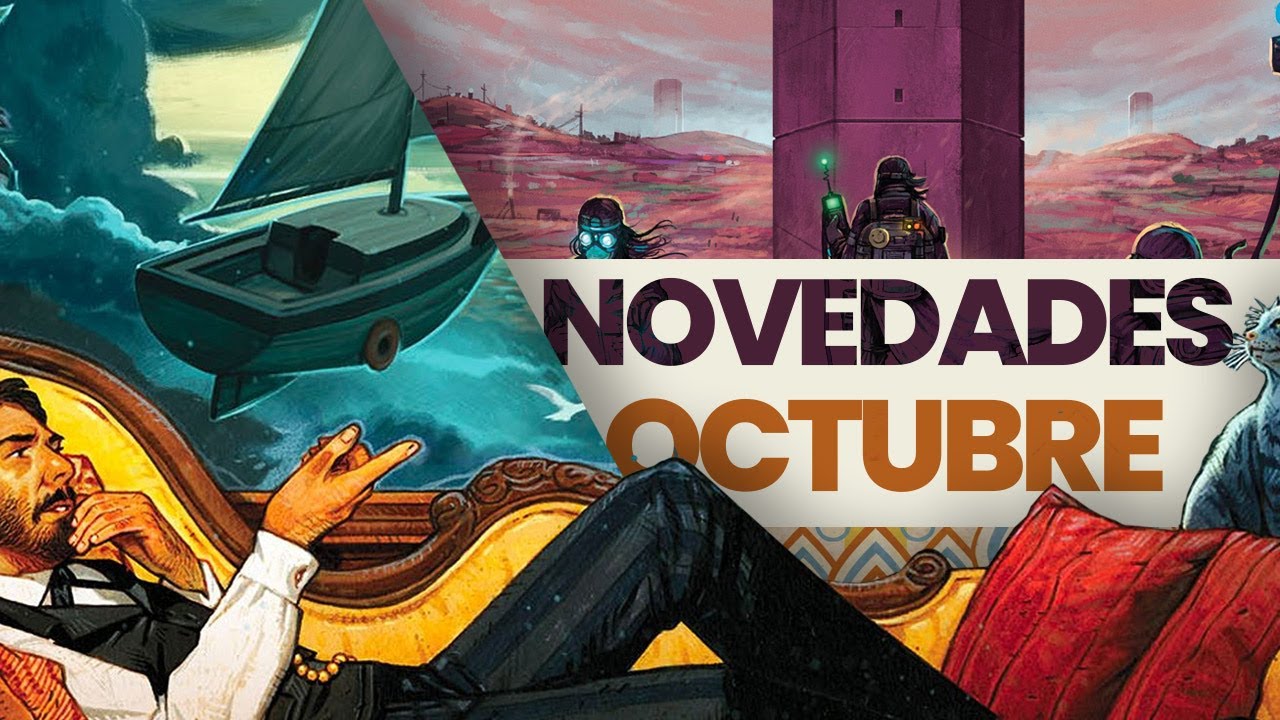 🗓️NOVEDADES de JUEGOS DE MESA en español de OCTUBRE 2024💸