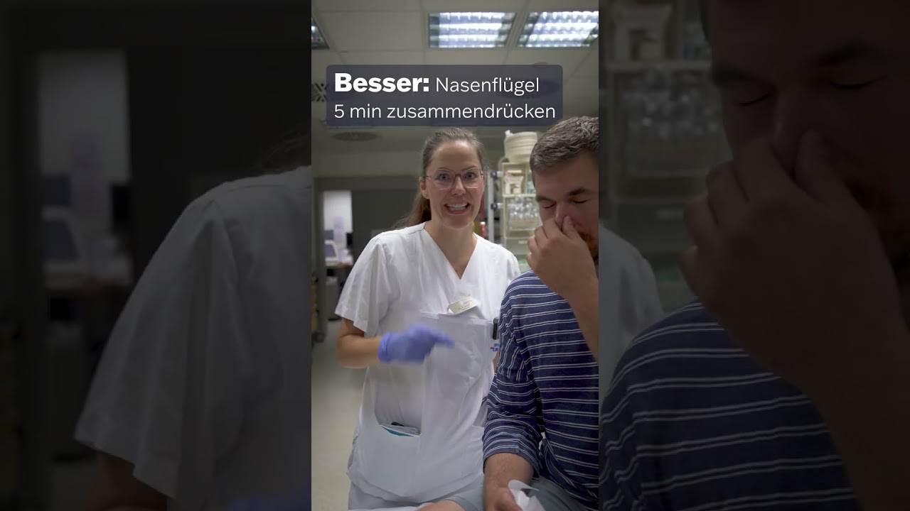 #Nasenbluten? 🩸 Das ist zu tun! ☝️