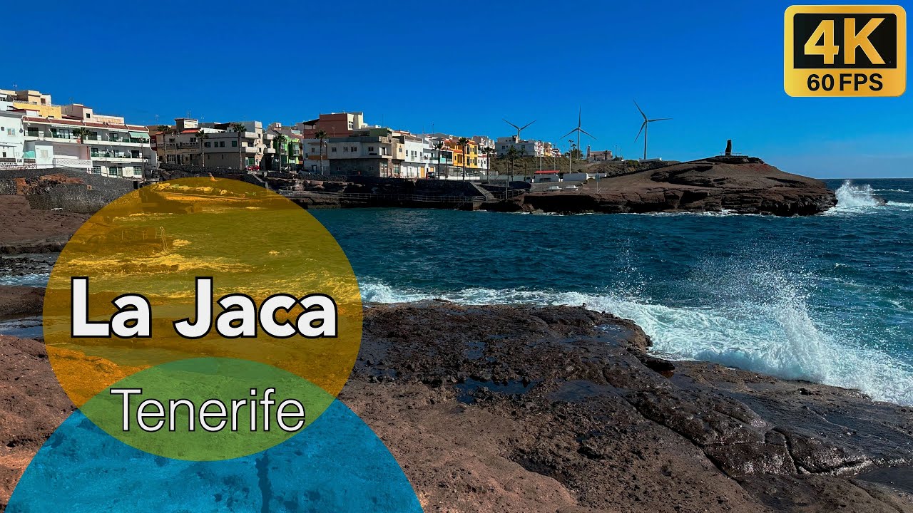 Tenerife - La Jaca 🪨💨🌊 4K HDR