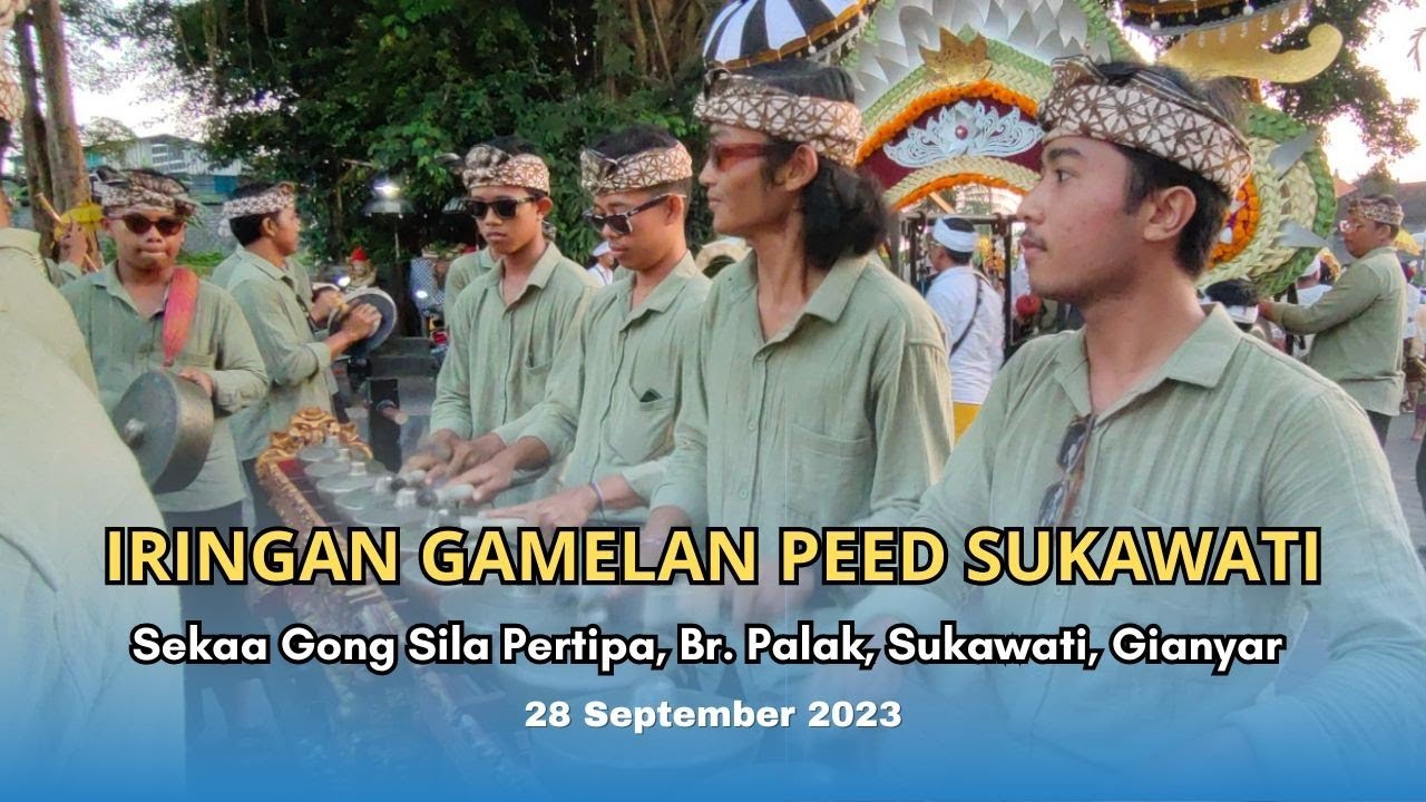 Tabuh Baleganjur Peed Sukawati | Banjar Palak Sukawati | Sekaa Gong Sila Pertipa