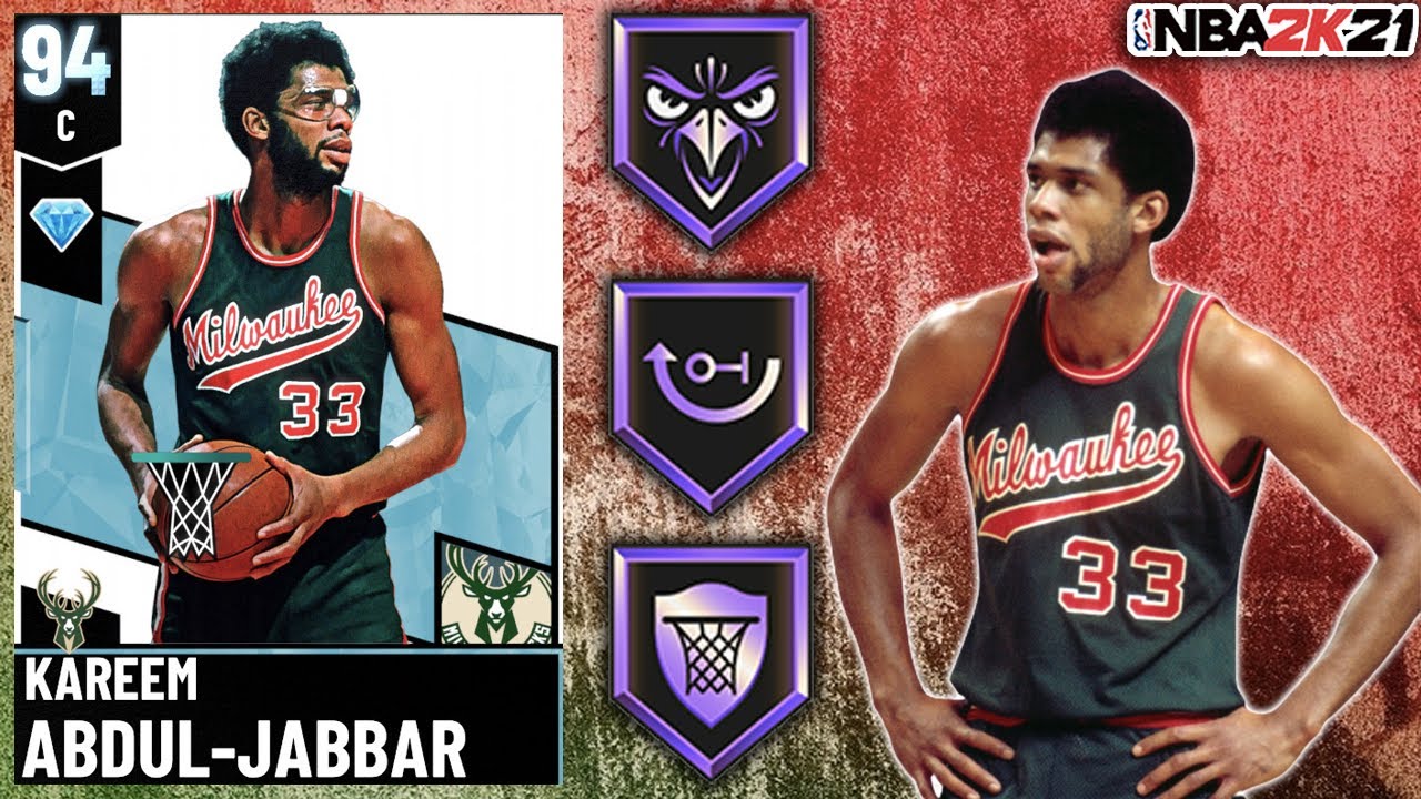 DIAMOND KAREEM ABDUL-JABBAR GAMEPLAY! THE MOST DOMINANT INSIDE CENTER IN NBA 2K21 MyTEAM!