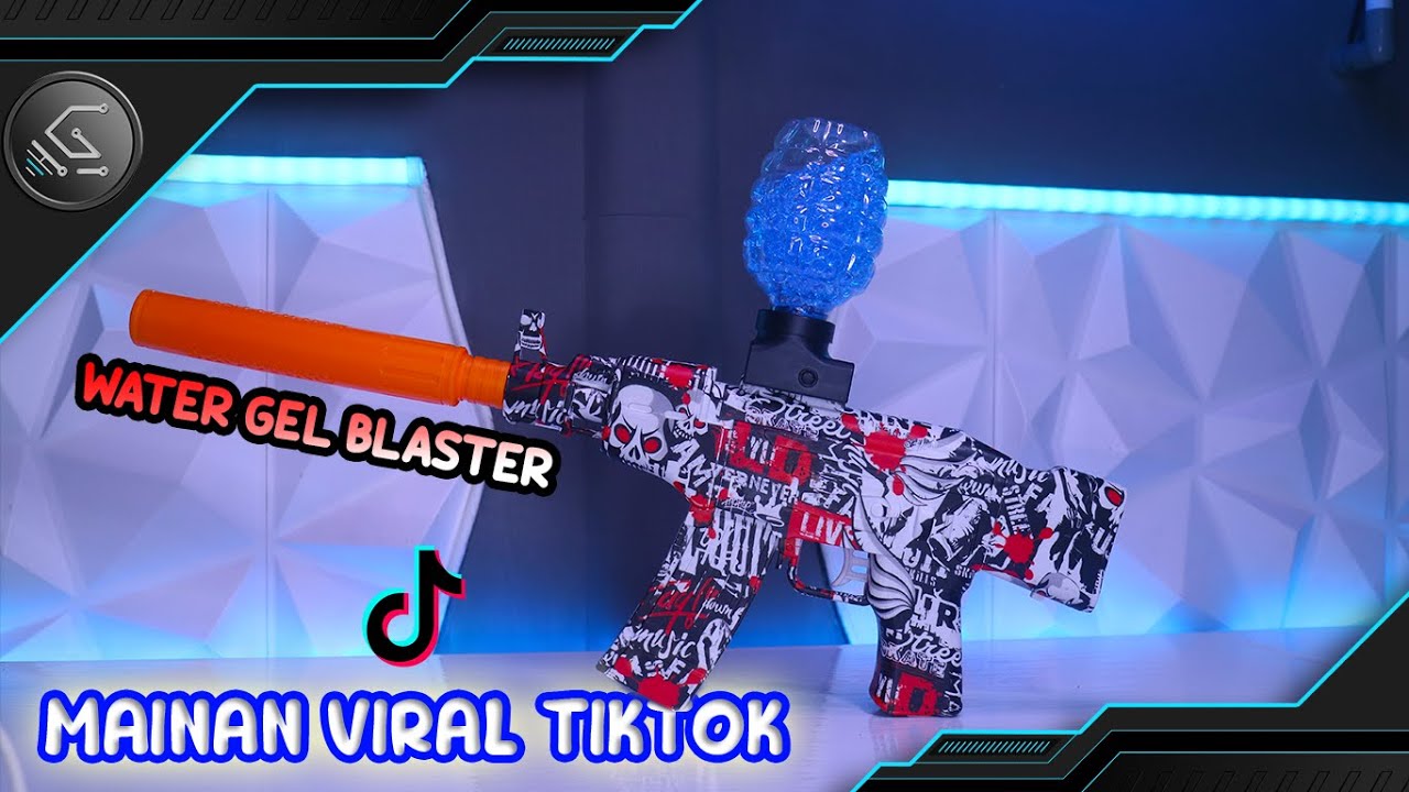 попробовать игрушки, которые сейчас популярны на TikTok | Бластер с водным гелем
