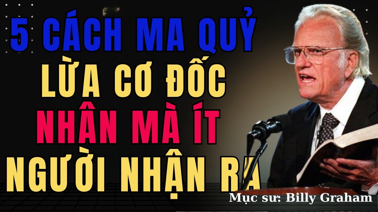 5 Cách Ma Quỷ Lừa Cơ Đốc Nhân Mà Ít Người Nhận Ra | Nghe Tiếng Chúa