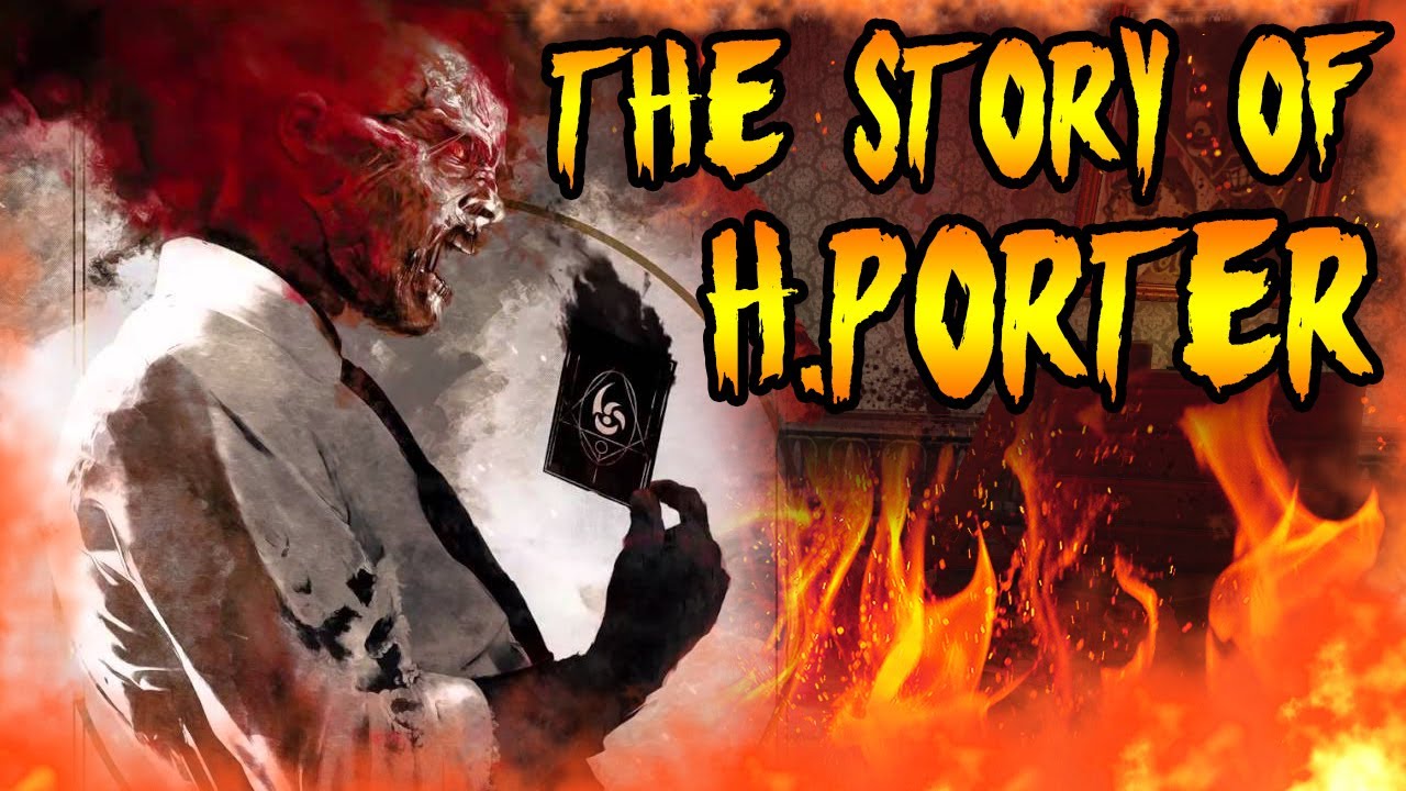 The Story of DR H PORTER! KILLED HIMSELF WITH PILLS in DER RIESE! Call of Duty WAW Zombies Storyline