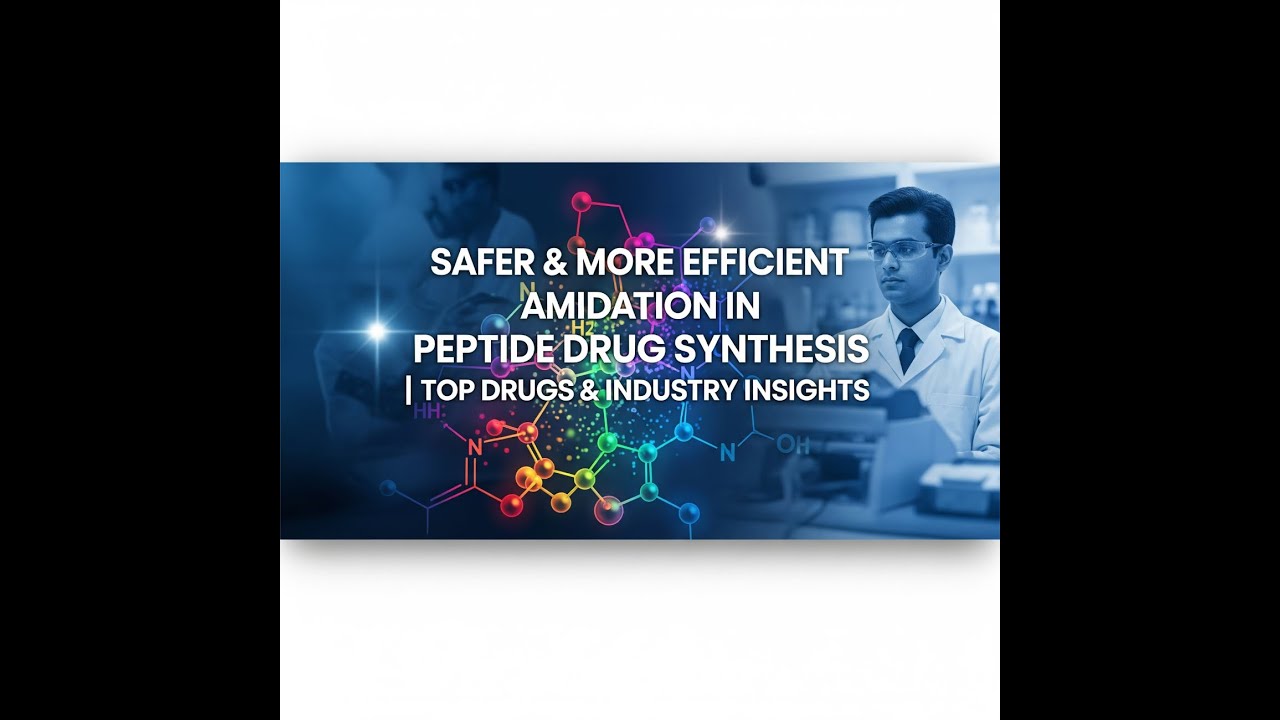 🔬🌿 𝗦𝗔𝗙𝗘𝗥 & 𝗠𝗢𝗥𝗘 𝗘𝗙𝗙𝗜𝗖𝗜𝗘𝗡𝗧 𝗔𝗠𝗜𝗗𝗔𝗧𝗜𝗢𝗡 𝗜𝗡 𝗣𝗘𝗣𝗧𝗜𝗗𝗘 𝗗𝗥𝗨𝗚 𝗦𝗬𝗡𝗧𝗛𝗘𝗦𝗜𝗦 | 𝗧𝗢𝗣 𝗗𝗥𝗨𝗚𝗦 & 𝗜𝗡𝗗𝗨𝗦𝗧𝗥𝗬 𝗜𝗡𝗦𝗜𝗚𝗛𝗧𝗦
