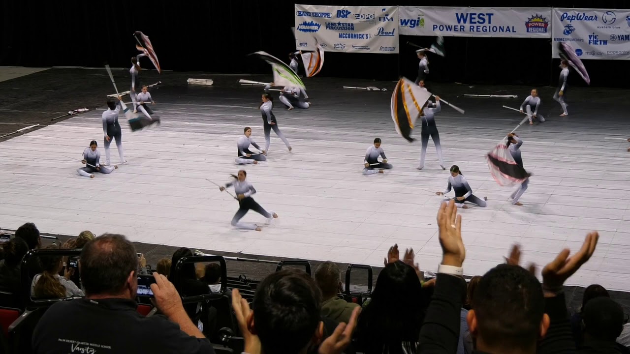 Palm Desert Charter Middle School @ 2019 WGI Vegas Power Regional - Semi Finals performance