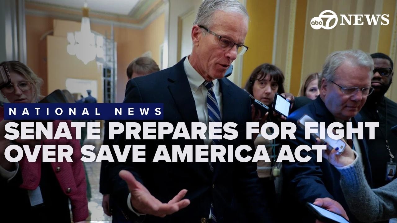 Сенат готовится к борьбе вокруг закона «Спасите Америку» (SAVE America Act).