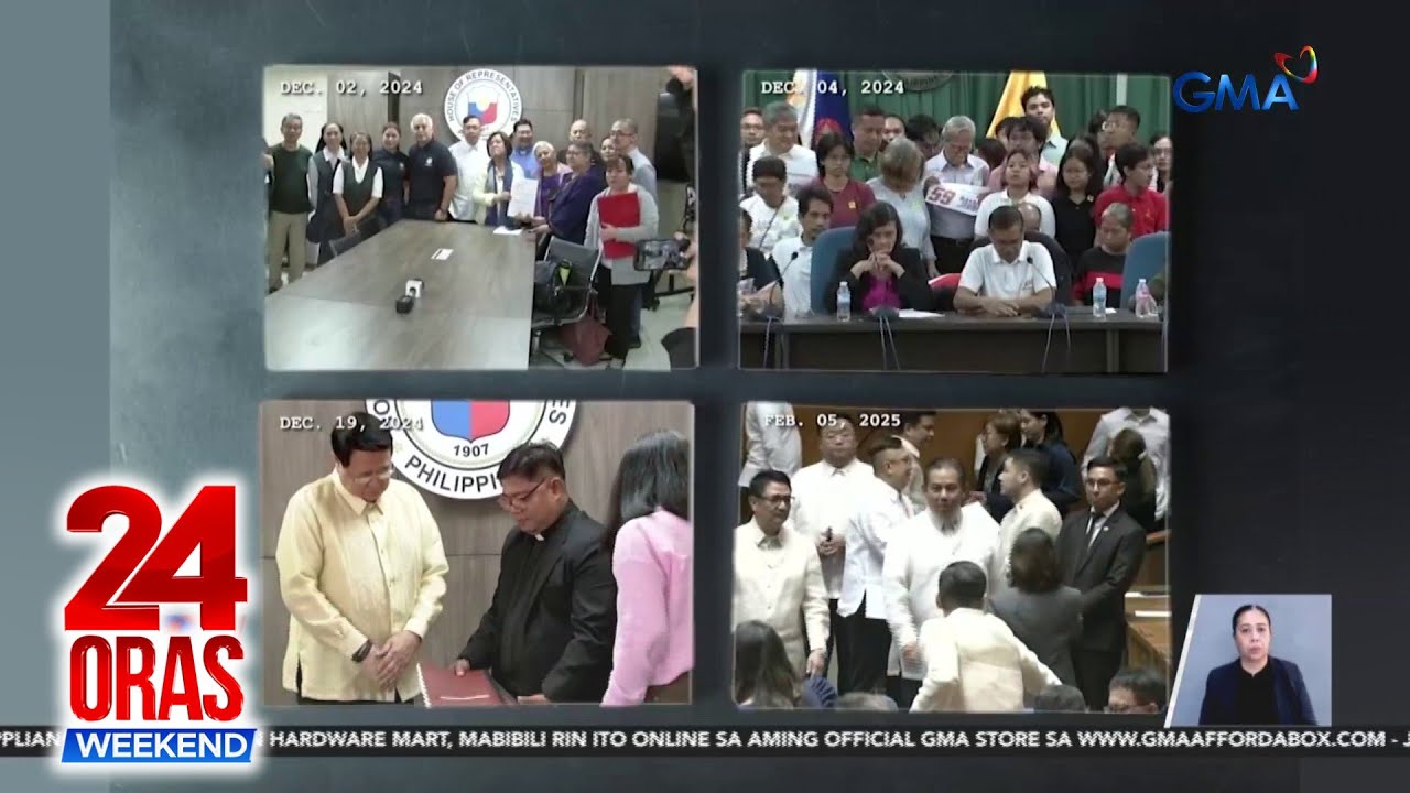 VP Sara Duterte, kauna-unahang bise na na-impeach; impeachment... | 24 Oras Weekend