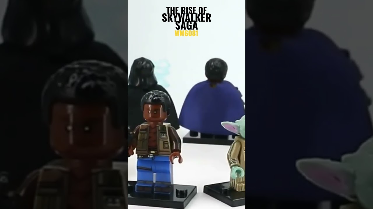 Emperor Palpatine Rise of Skywalker Saga WM6081 unofficial lego Star Wars Kylo Ren Chewbacca Rey