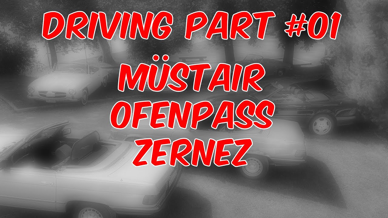 Driving Part #01 Müstair – Ofenpass – Zernez in 4K UHD youtube.com/@besterstern666