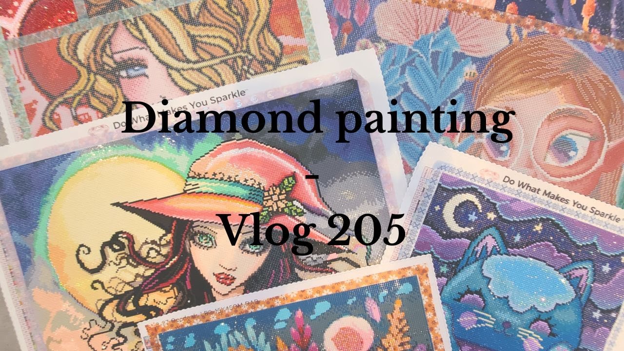 Vlog 205: diamond painting et unboxing du Mini Dazzles™ - Sea Creatures de Diamond Art Club
