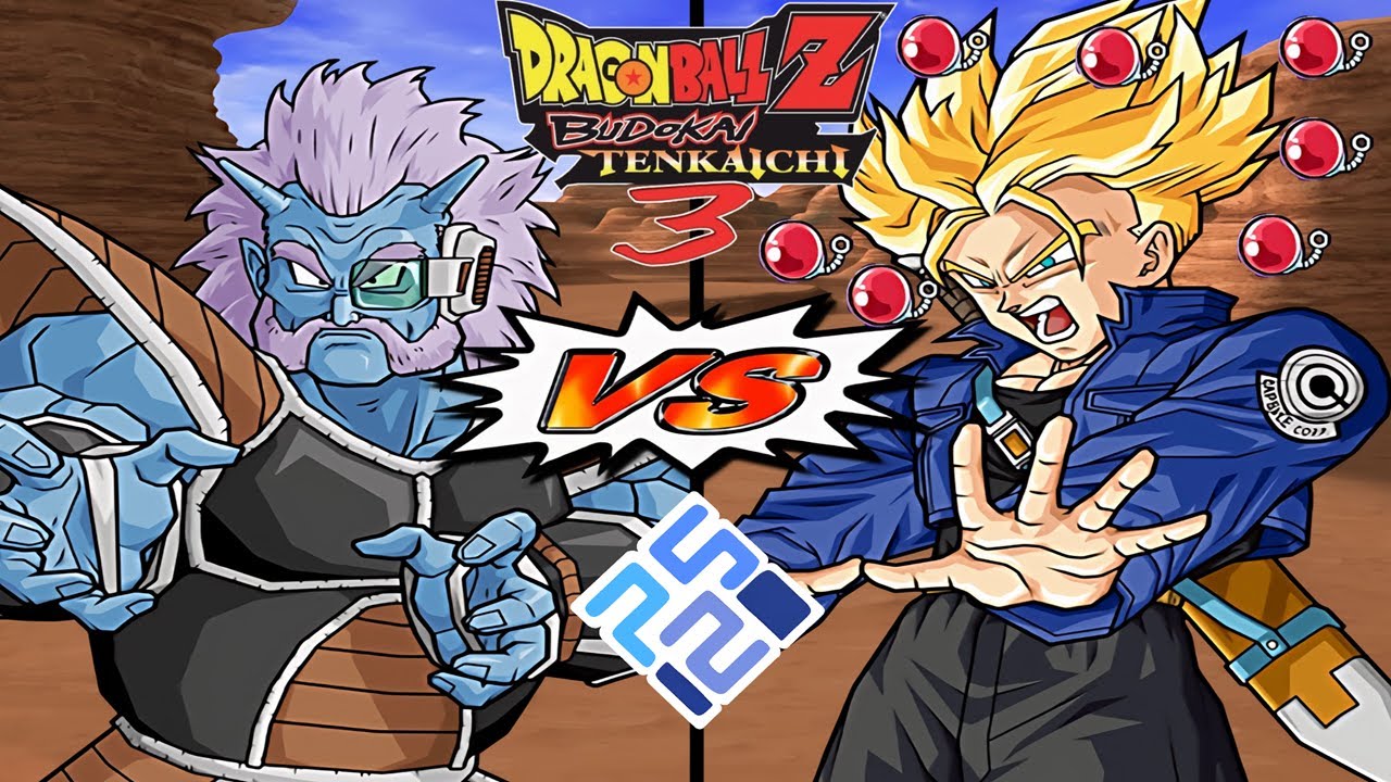 Tenkaichi 3 HD: Frieza Soldier vs Red Potara SSJ Trunks