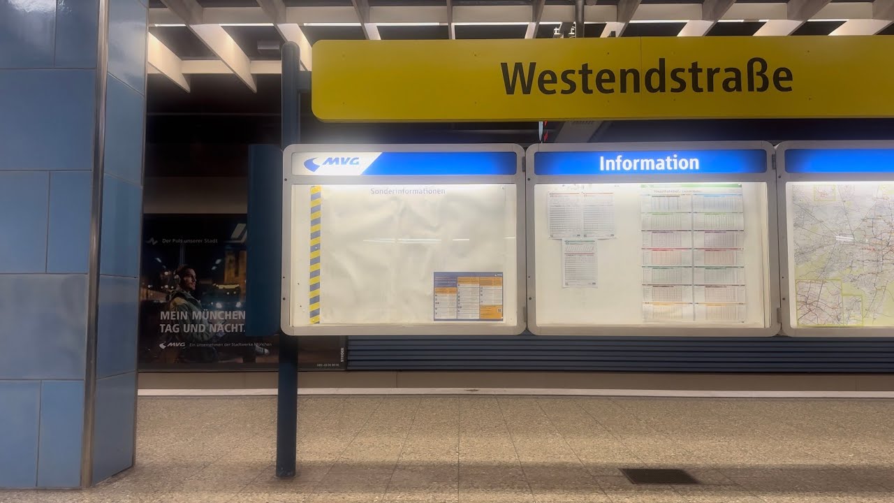 Mitfahrt U-Bahn München U5 (Typ A) Laimer Platz - München Hbf (10.08.2024, 4K HDR)