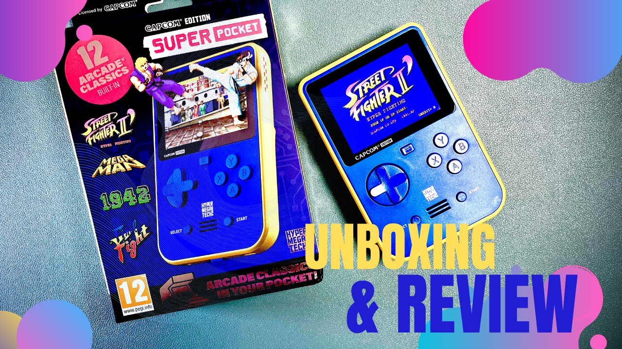 Super Pocket Evercade CAPCOM Edition is it for you??