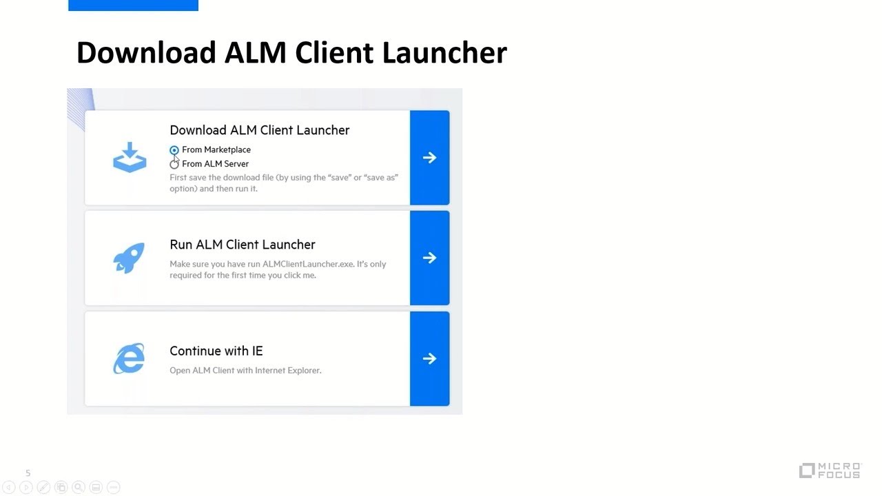 How to deploy ALM-Quality Center Client Launcher