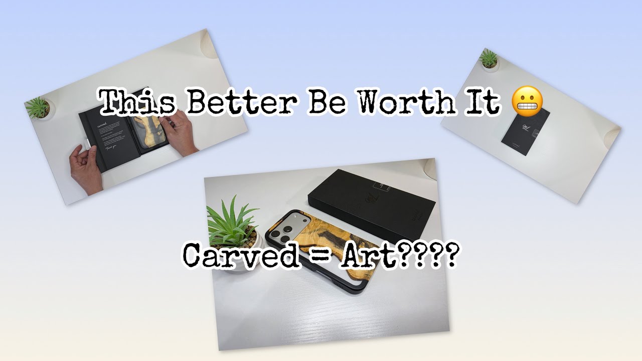 Can’t Believe I Spent $199 on a Phone Case (Carved Live Edge Review)
