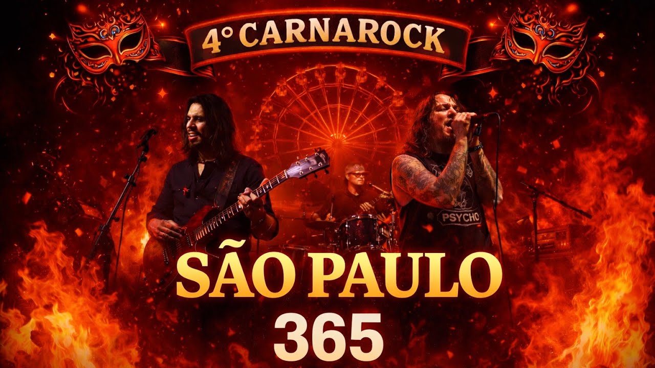 São Paulo – 365 | Cover ao vivo | 4º CarnaRock 2026